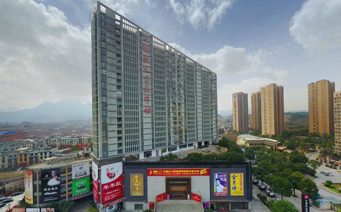 东阳红木家具市场外景